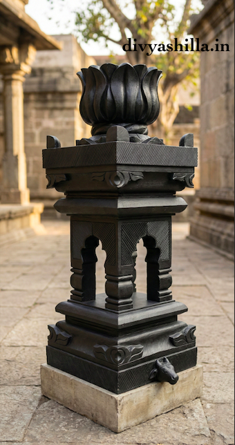 Classic Vrindavan stone Tulsi katta