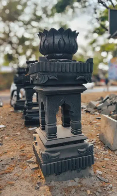 traditional Tulsi katta stone carving