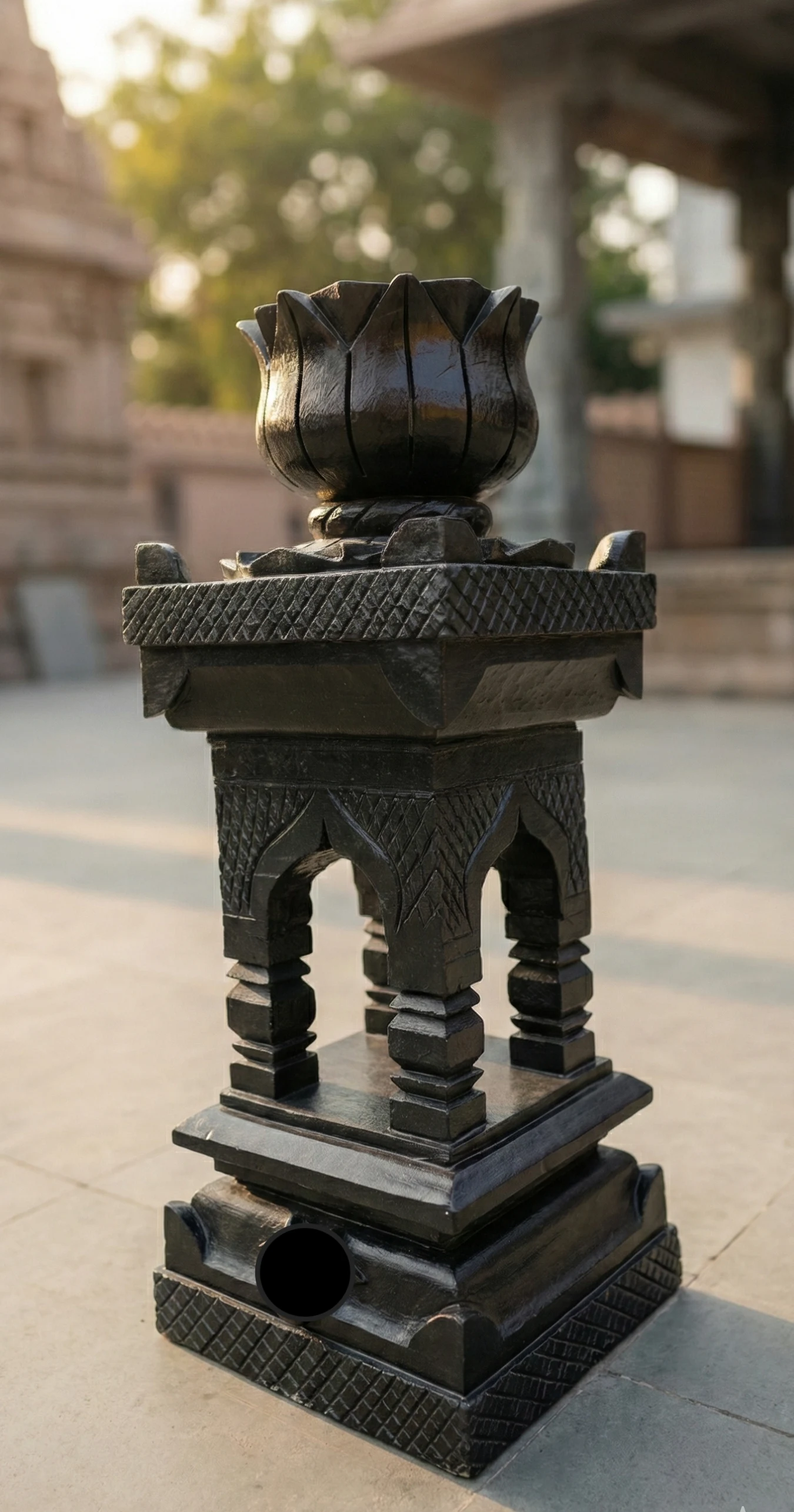 stone Tulsi Vrindavan design for home