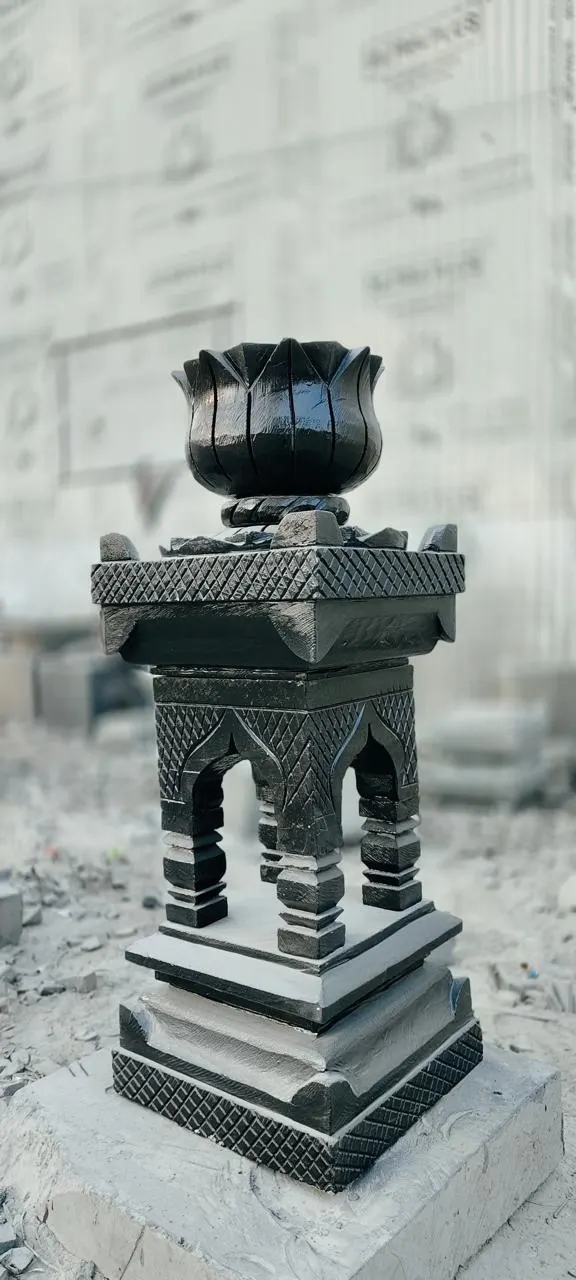 stone Tulsi Vrindavan design for home